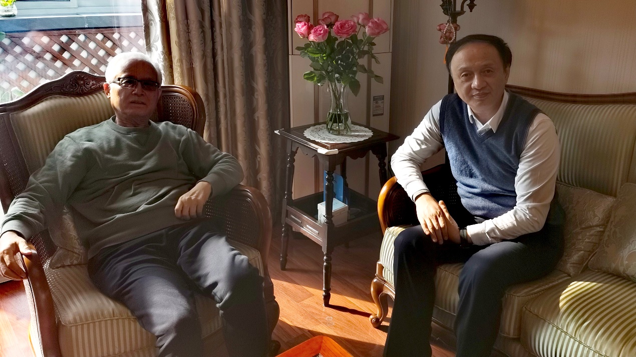 迎新春送温暖——学校领导走访慰问离退休老同志